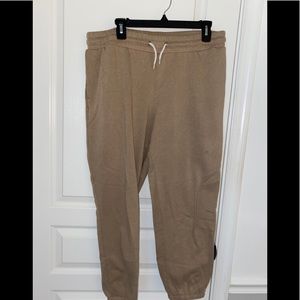Nude sweatpant joggers